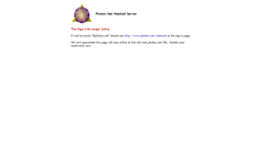 Desktop Screenshot of mail.photon.net